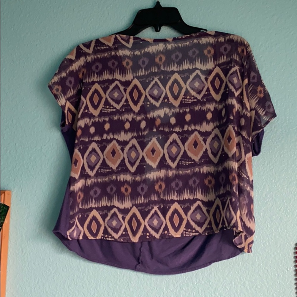 Nice purple dress shirt from Lush